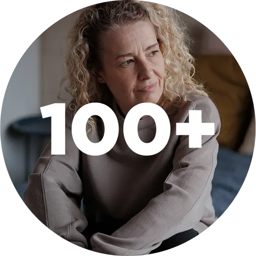 100+
