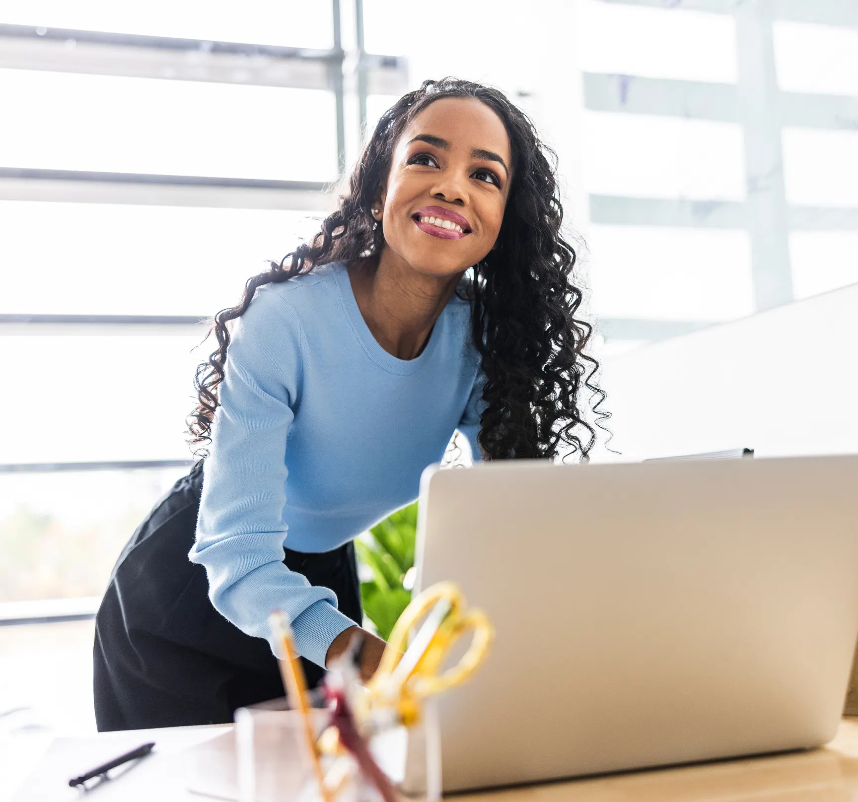 People at risk for upper back pain