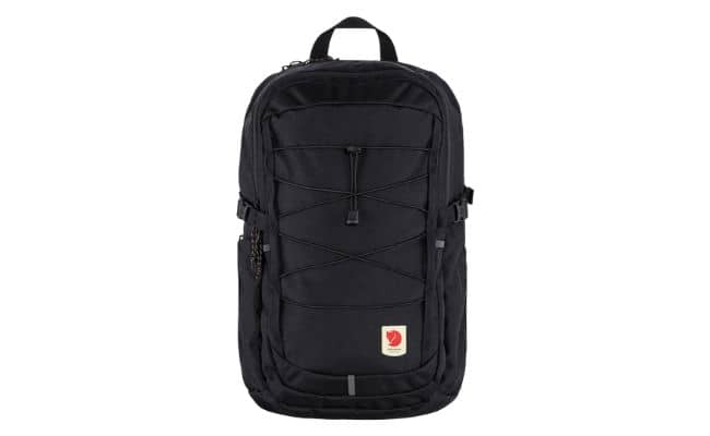 Fjällräven Skule 28 black school backpack, a premium backpack for older students.