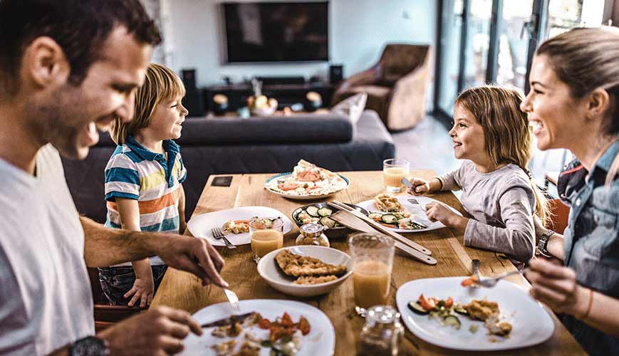 Comer con niños, crear vínculos de por vida