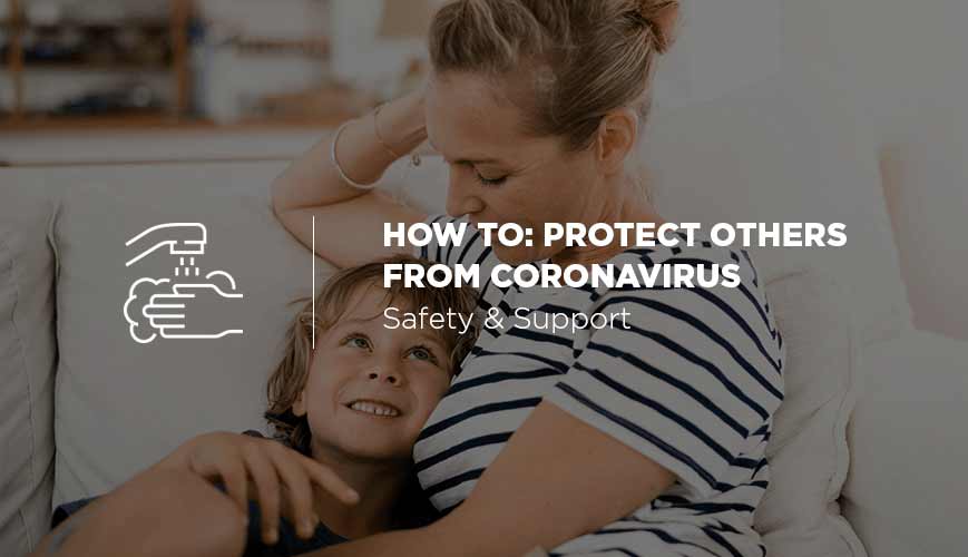 Pasos para proteger a otros del coronavirus