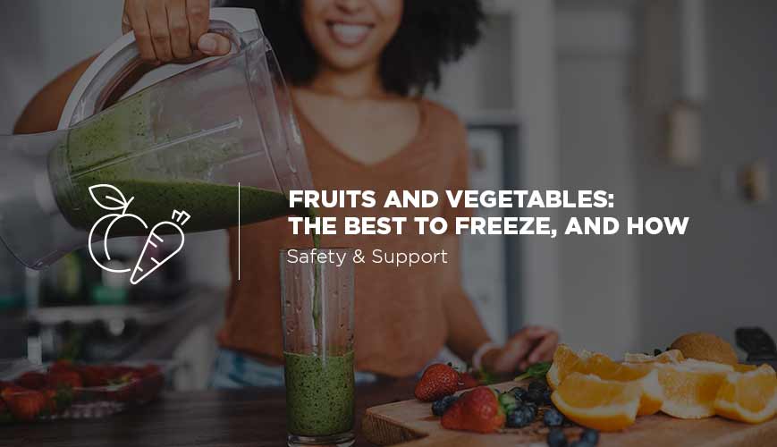 Foods for Freezing