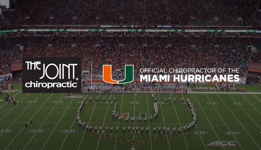 Official Chiropractor of University of Miami